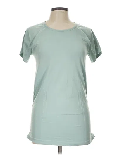 Pre-owned Gaiam Active T-shirt In Teal