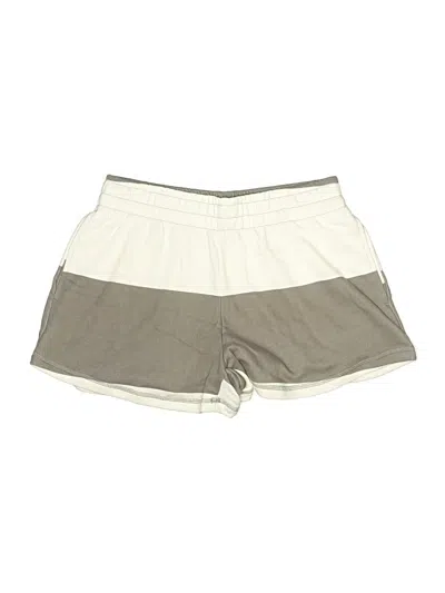 Pre-owned Gaiam Athletic Shorts In Ivory