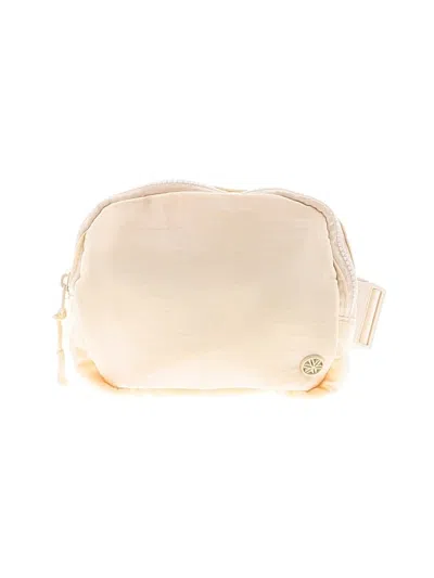 Pre-owned Gaiam Belt Bag In White