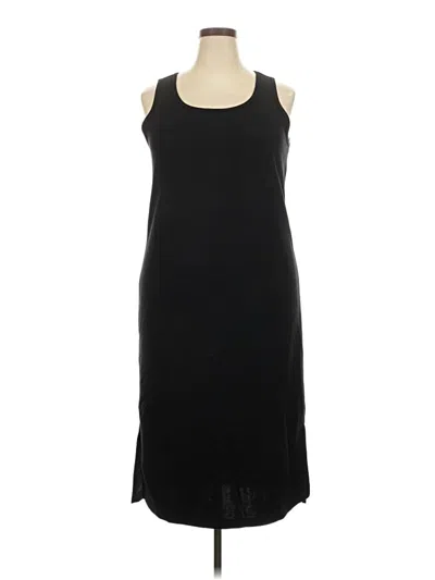Pre-owned Gaiam Casual Dress In Black