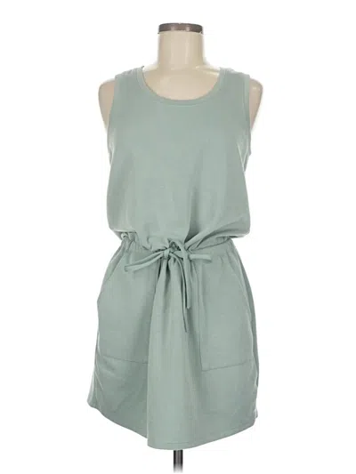 Pre-owned Gaiam Casual Dress In Blue