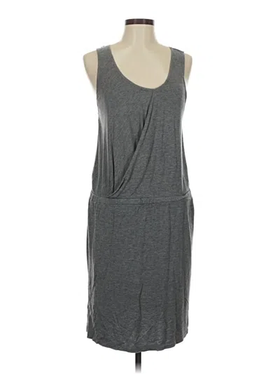 Pre-owned Gaiam Casual Dress In Gray