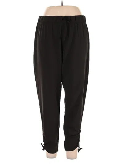 Pre-owned Gaiam Casual Pants In Black