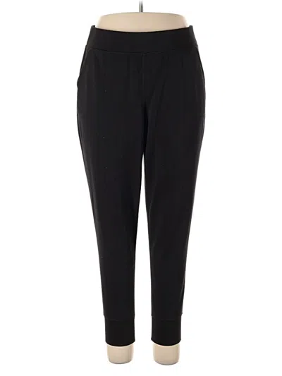 Pre-owned Gaiam Casual Pants In Black