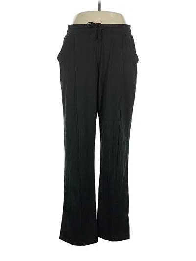 Pre-owned Gaiam Casual Pants In Black