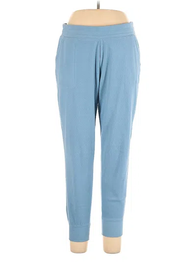 Pre-owned Gaiam Casual Pants In Blue