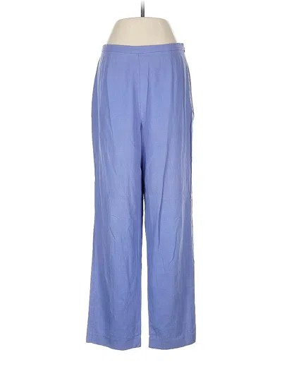 Pre-owned Gaiam Casual Pants In Purple