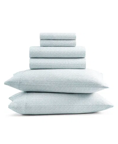 Gaiam Cooling Brushed Microfiber 6-piece Sheet Set, Full In Multi