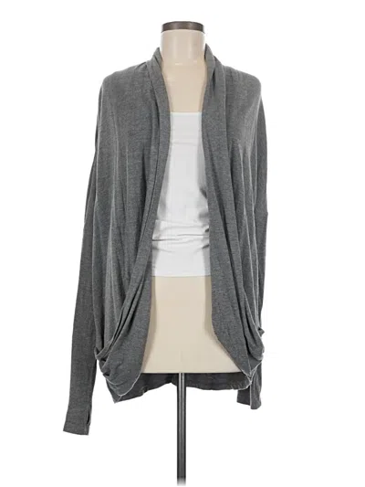 Pre-owned Gaiam Kimono In Gray