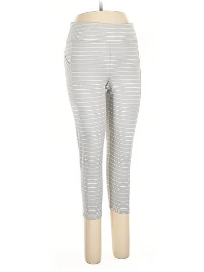 Pre-owned Gaiam Leggings In Gray