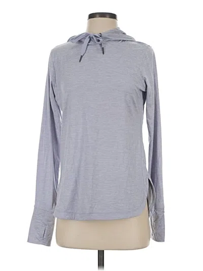 Pre-owned Gaiam Long Sleeve T-shirt In Gray