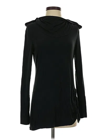 Pre-owned Gaiam Long Sleeve Turtleneck In Black