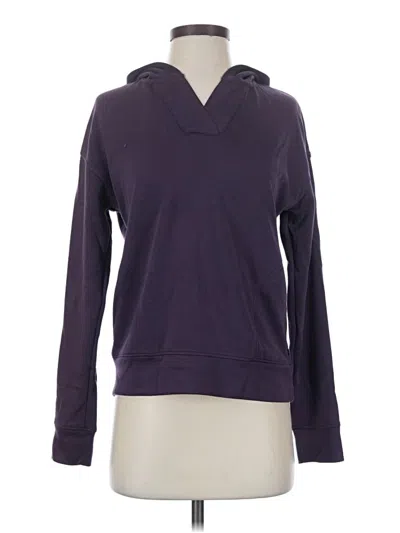 Pre-owned Gaiam Pullover Hoodie In Purple