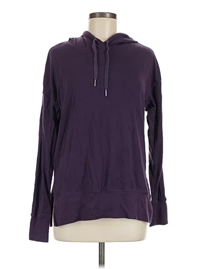Pre-owned Gaiam Pullover Hoodie In Purple