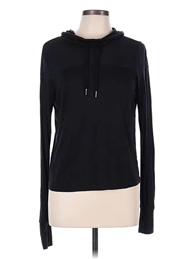 Pre-owned Gaiam Pullover Sweater In Black