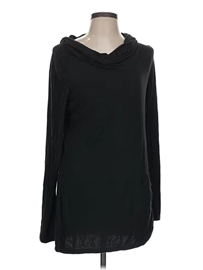 Pre-owned Gaiam Pullover Sweater In Black