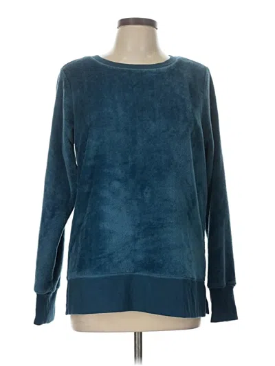 Pre-owned Gaiam Pullover Sweater In Blue