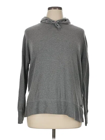 Pre-owned Gaiam Pullover Sweater In Gray