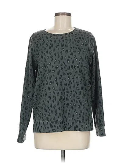 Pre-owned Gaiam Pullover Sweater In Gray
