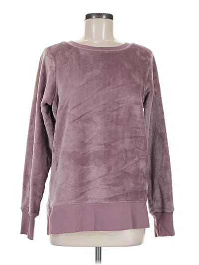 Pre-owned Gaiam Pullover Sweater In Purple