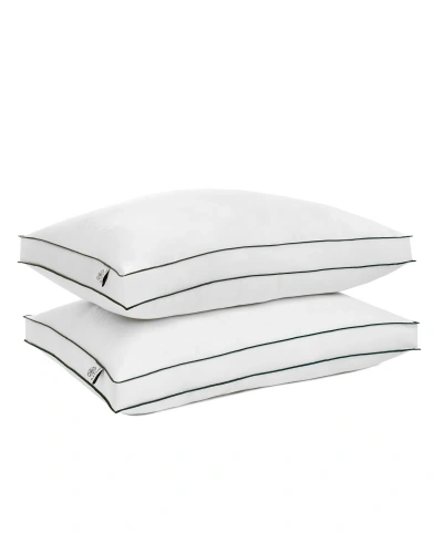 Gaiam Relax Cotton Gel Down Alternative 2-pack Pillow, Standard In White