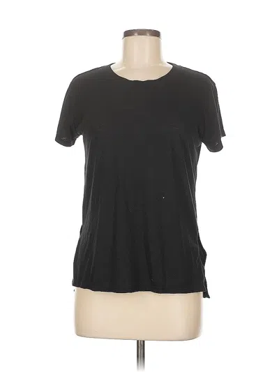 Pre-owned Gaiam Short Sleeve T-shirt In Gray