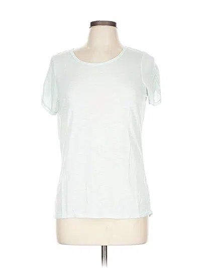 Pre-owned Gaiam Short Sleeve T-shirt In Silver