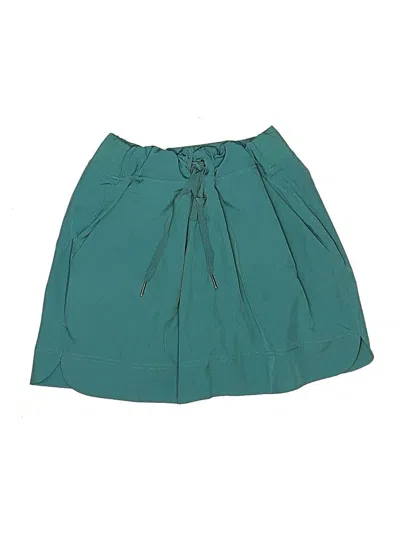 Pre-owned Gaiam Skort In Teal