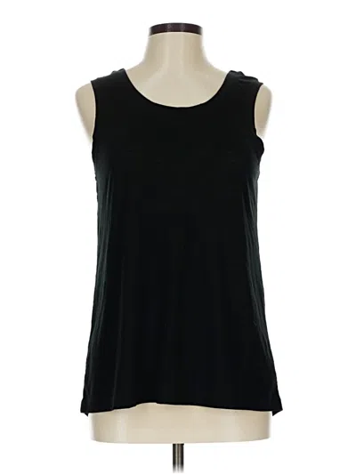 Pre-owned Gaiam Sleeveless T-shirt In Black