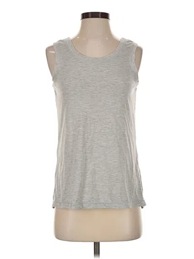 Pre-owned Gaiam Sleeveless T-shirt In Gray