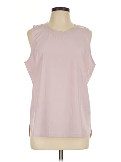 Pre-owned Gaiam Sleeveless T-shirt In Pink