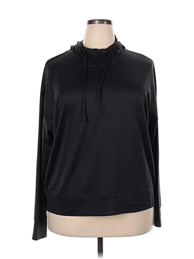 Pre-owned Gaiam Sweatshirt In Black