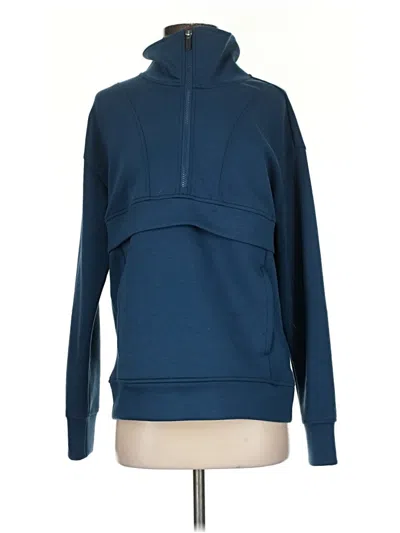 Pre-owned Gaiam Sweatshirt In Blue
