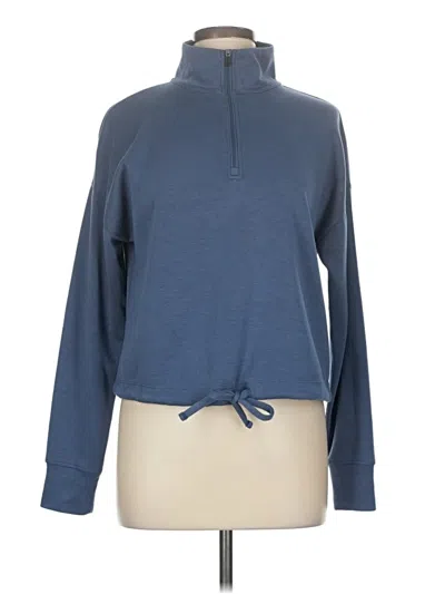 Pre-owned Gaiam Sweatshirt In Blue