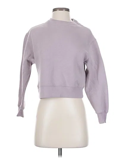 Pre-owned Gaiam Sweatshirt In Purple