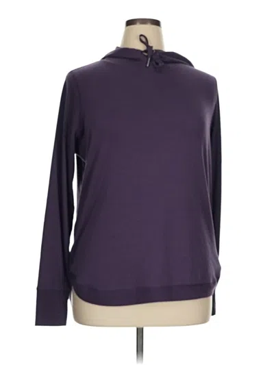 Pre-owned Gaiam Sweatshirt In Purple