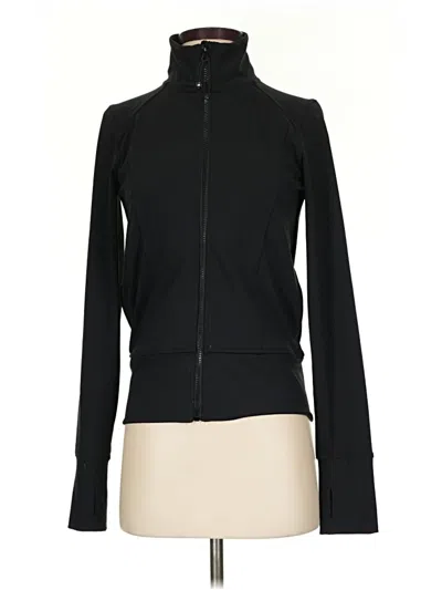 Pre-owned Gaiam Track Jacket In Black