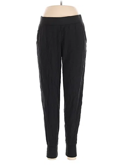 Pre-owned Gaiam Track Pants In Black