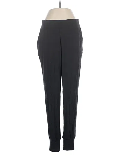 Pre-owned Gaiam Track Pants In Black