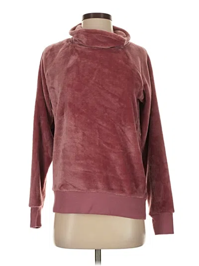 Pre-owned Gaiam Turtleneck Sweater In Burgundy