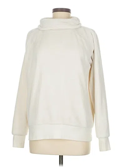 Pre-owned Gaiam Turtleneck Sweater In Ivory