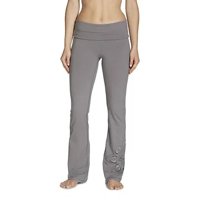 Gaiam Women's Nova Bootcut Pro Fit Athletic Pants In Steel In Gray