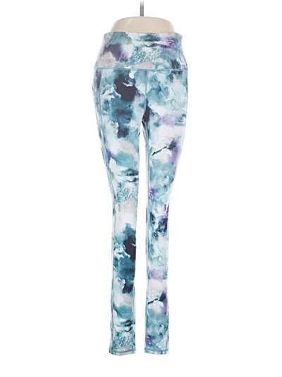 Pre-owned Gaiam Yoga Pants In Blue