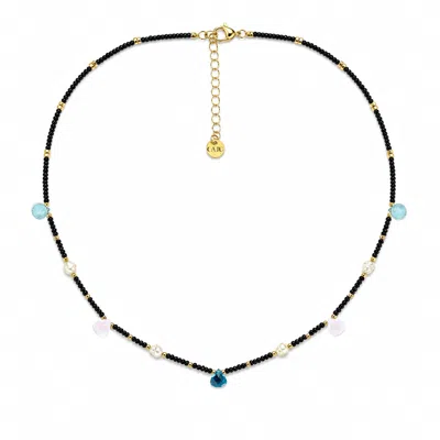 Gajú Women's Black Kamari Petite - Raw Onyx