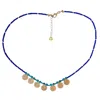 Gajú Women's Blue Oia Necklace - Raw Lapis Lazuli & Lapis In Blue