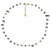Gajú Women's Green Perissa Necklace - Raw Jade In Green