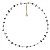Gajú Women's Purple Perissa Necklace - Raw Amethyst In Purple