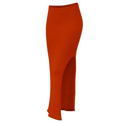 Gajú Women's Red Medina Skirt - Harissa