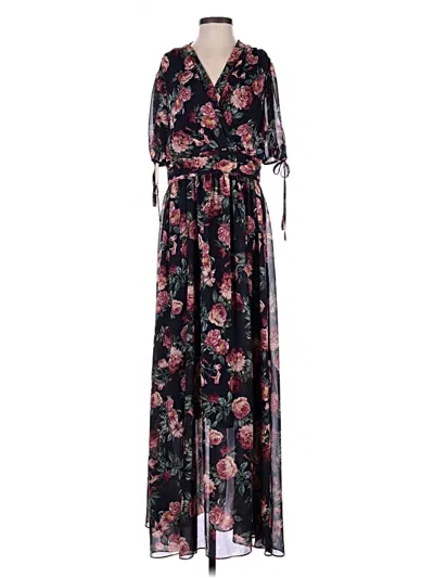 Pre-owned Gal Meets Glam Casual Dress In Black