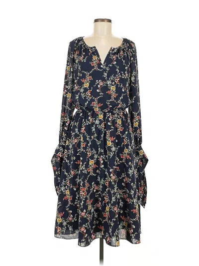 Pre-owned Gal Meets Glam Casual Dress In Blue